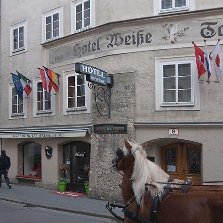 Altstadthotel Weisse Taube Salzburg Exterior foto